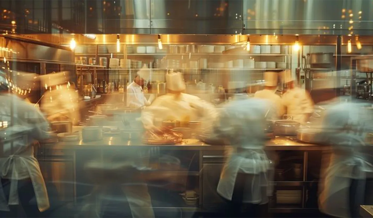 Transición visual entre carta y espacio